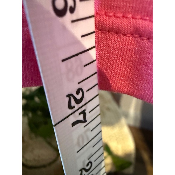 Athleta Renew Tee Pink Short Sleeve Pleated Back Top 533409-22 Womens Medium - Picture 5 of 6